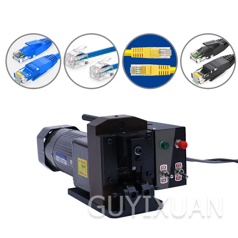 Автоматическая машина для обжима головки кристалла телефонная линия сетевой