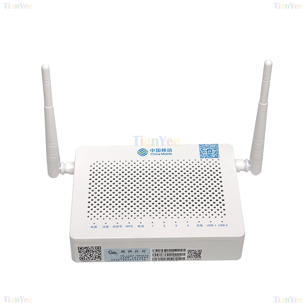 5 предметов в лоте ZTE F673AV9 Dual band 4GE + 1tel 2usb 5G WI-FI ONU Gpon Волоконно-оптический модем FTTH