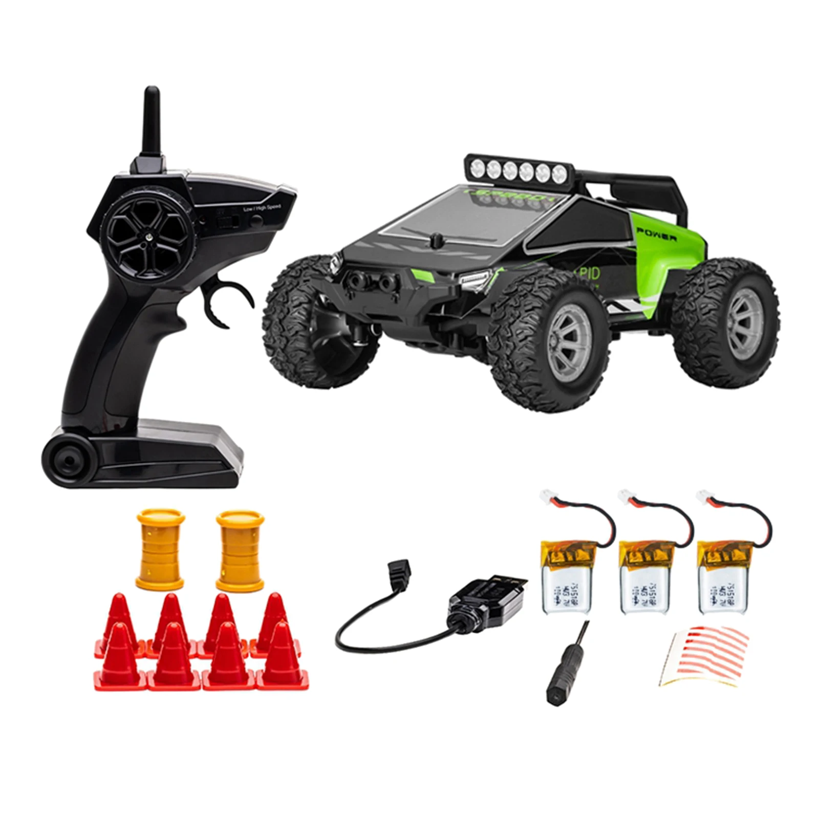 

1:32 RC Car 2.4Ghz 2WD Off-Road Remote Control Truck Electric Car Toy Kids