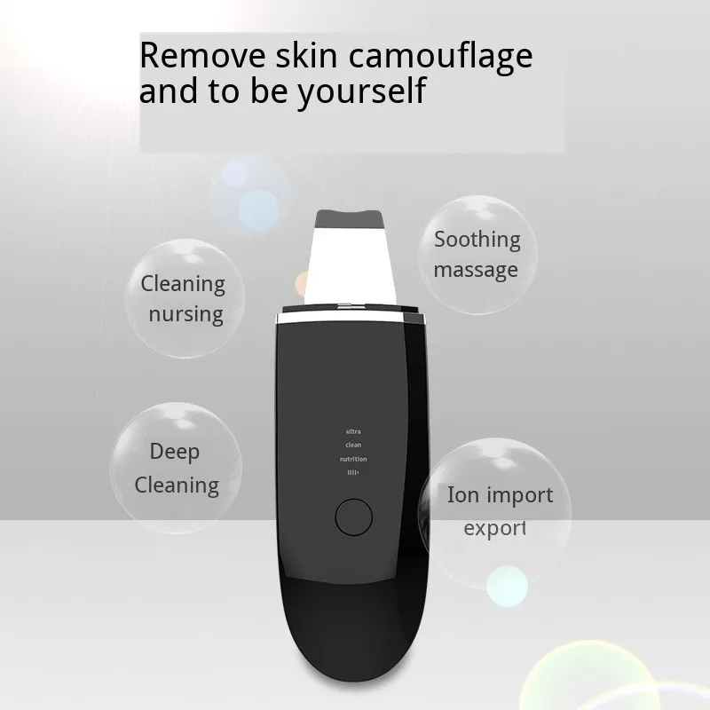 Ультразвуковое водостойкое устройство для очищения лица с USB зарядкой удаления