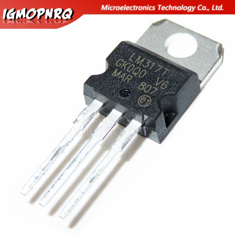 10 шт. LM317 LM317T T0-220 Регулируемый p трехклеммный регулятор