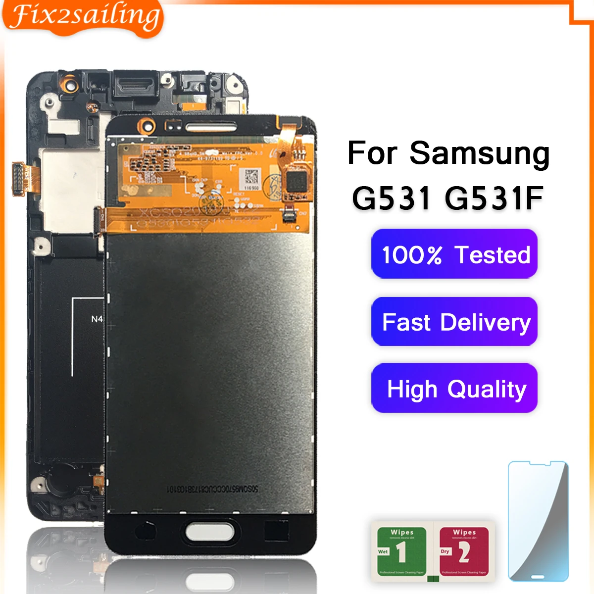 ЖК-дисплей для Samsung Galaxy Grand Prime G531 G531H G531F G531FZ G530 сенсорный ЖК-экран с дигитайзером в