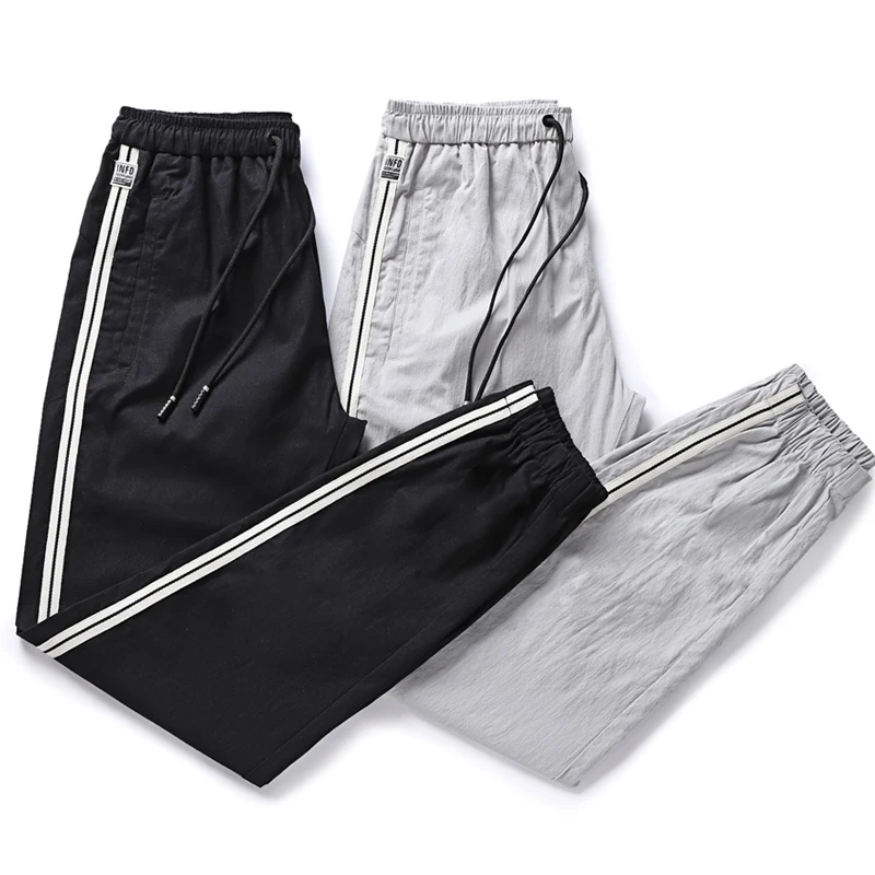 Весенне осенние длинные брюки для мальчиков младшей и старшей школы корейская