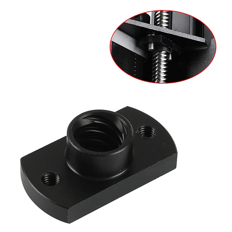 3D Printer 4Pcs Z Axis Trapezoid Motor Screw Nuts T8 Nut POM Lead 8mm Pitch 2mm for Creality CR10 CR-10S Ender-3 | Компьютеры и офис