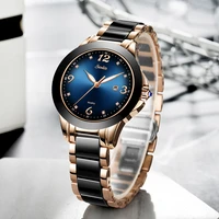 2022 new sunkta fashion women watches rose gold ladies bracelet watches reloj mujer creative waterproof quartz watches for women