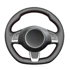 Черная искусственная кожа, не скользит, искусственная кожа для Fiat 500 500C (GQS) 2013-2015 Abarth 500 500C 595 595C 2009-2016