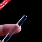 2 шт. лаборатории Стекло помешивая стержни 100150200300 мм Длина боросиликатного высокой устойчивостью мешалка для химической лаборатории 6 мм Диаметр