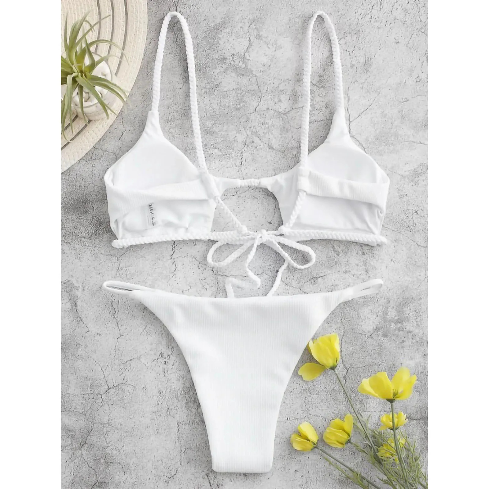 

Summer Women's Fashion Split Swimsuit Swimwear Beachwear Bikini Bandeau Biquini Female Bathing Suit Push Up