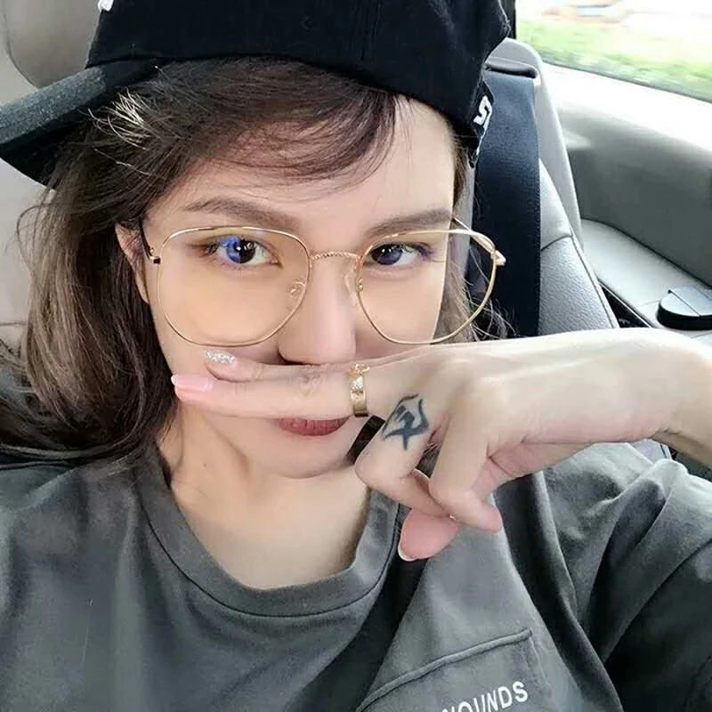 Очки для чтения Seemfly полигональные мужчин и женщин аксессуар в ретро-стиле