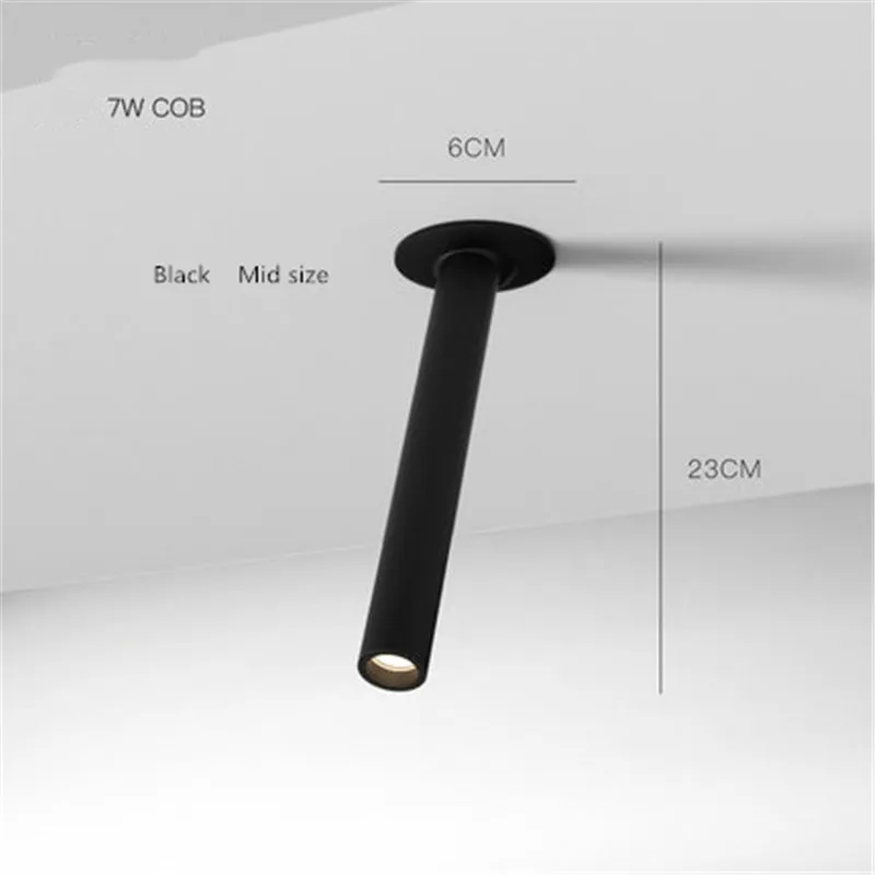 Светодиодный Трековый светильник в промышленном стиле креативный современный