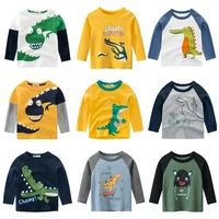 kids clothing t shirts print girls boys cotton children the crocodile baby toddler tops cartoon full long sleeves clothes