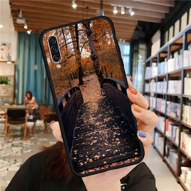 

Fall foliage season Phone Case For Samsung galaxy A S note 10 7 9 20 30 31 40 50 51 71 21 s ultra