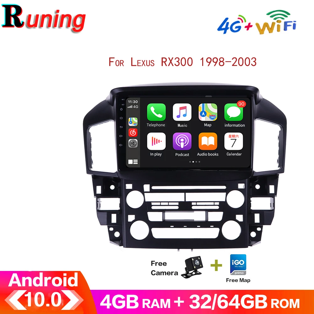 

Car Android Radio Stereo Multimedia Player For Lexus RX300/Toyota Harrier 1998 1997-2003 Audio Auto GPS Navigation Head Unit IPS