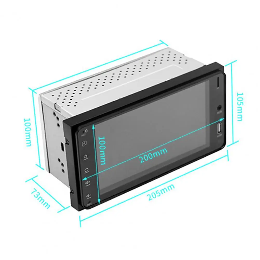 

50% Hot Sales 7inch HD Car MP5 Player Mirror Link Bluetooth Hands-free Reversing Image Integrated Display for COROLLA