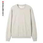 Мужская Повседневная Толстовка с круглым вырезом, однотонная теплая брендовая Толстовка в стиле хип-хоп, осень 2019