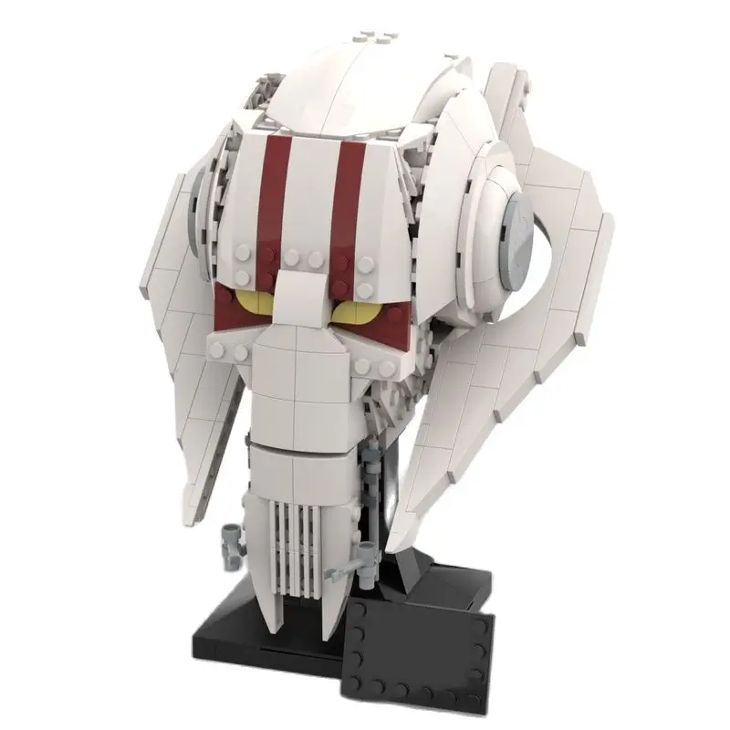 

NEW Star Plan MOC - "Helmet" Collection Series DIY Building Blocks Grievous-General Bust Space Wars Bricks Assembly Model Toys