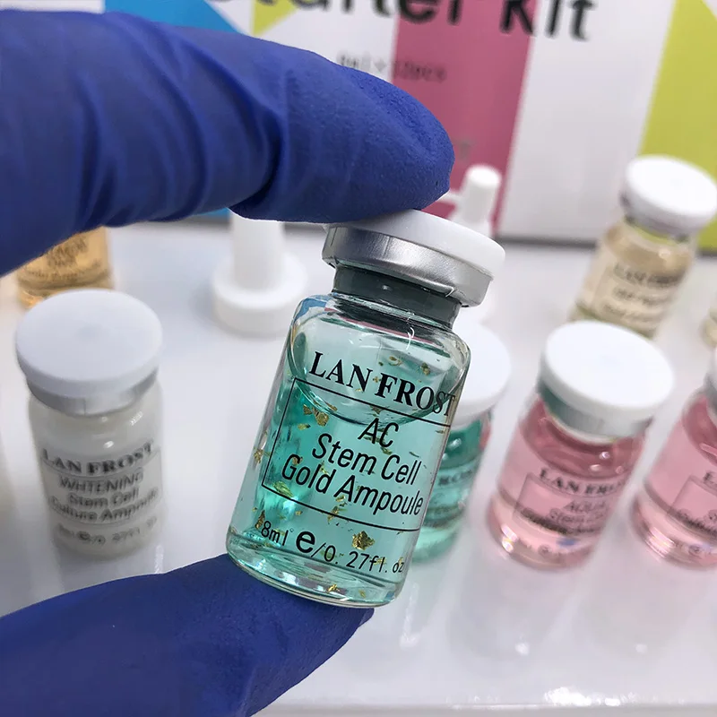 

Korean Original AC Stem Cell Gold Serums BB Cream Glow Booster Starter Kit for Skin Whitening Brightening Skin-Tone Up Treatment