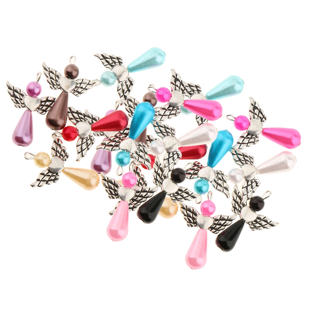 Подвеска Крыло ангела в ассортименте 20 шт. фурнитура для изготовления ювелирных