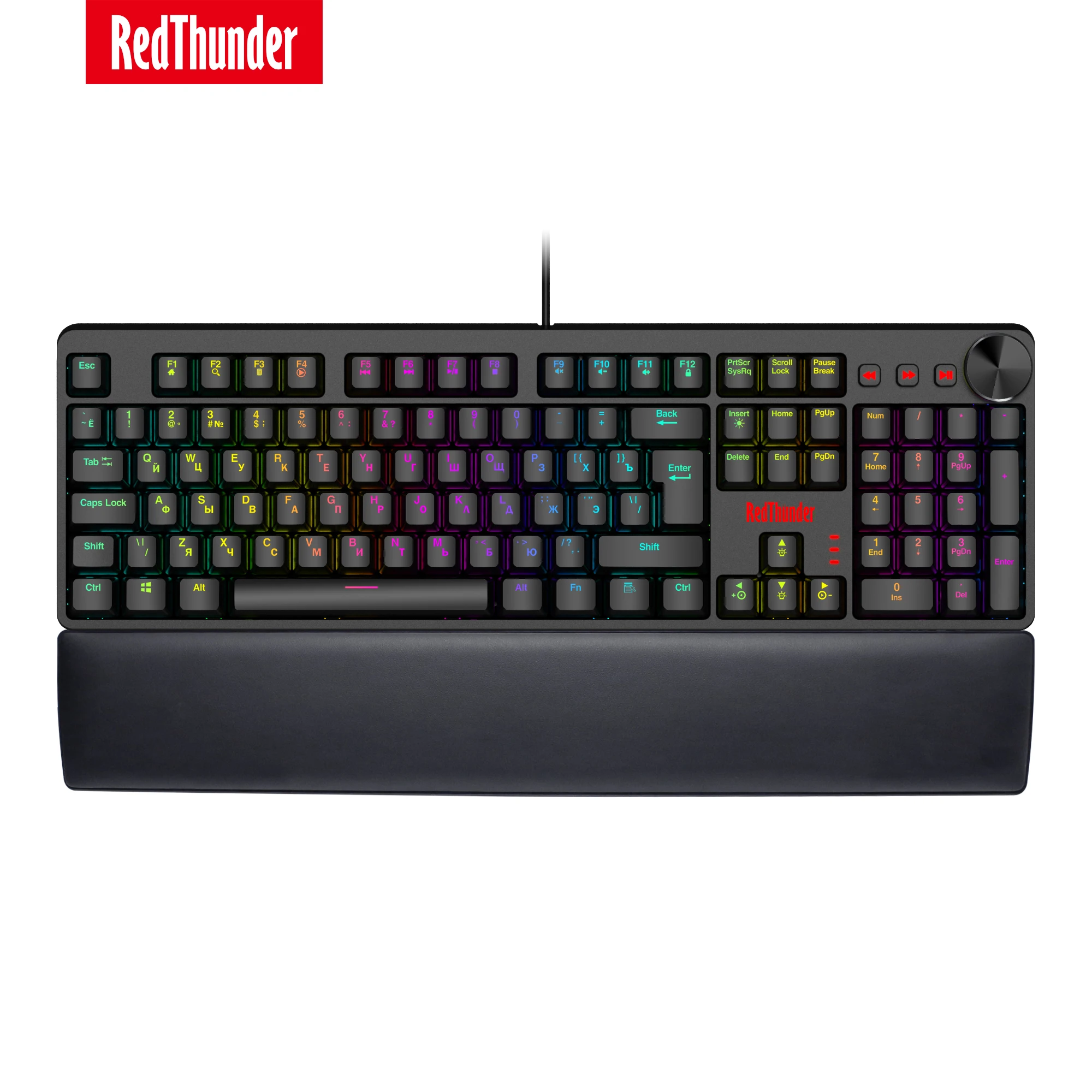 Механическая игровая клавиатура RedThunder K55 быстрый красный переключатель