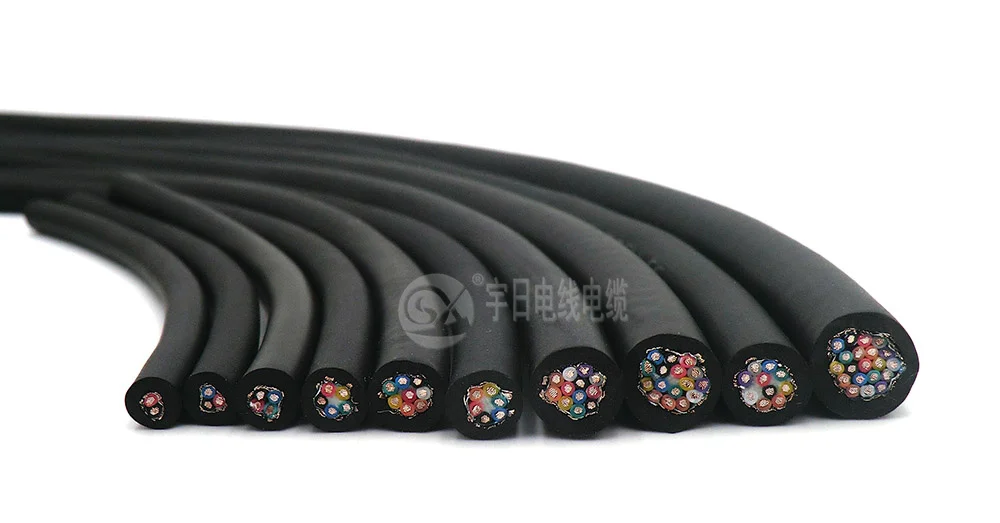 2 ядра гибкий Экранированный кабель 0,14, 0,2, 0.3mm м² Управление провода 26awg, 24awg, 22awg Луженая чистой бескислородной Медь 5 м