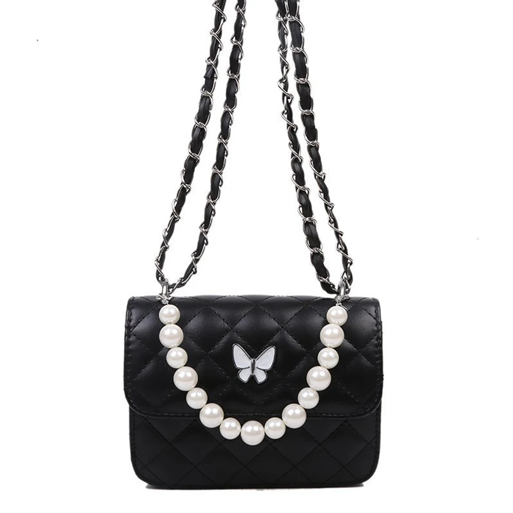 2020 брендовые дизайнерские женские сумки с бабочкой и жемчугом через плечо из