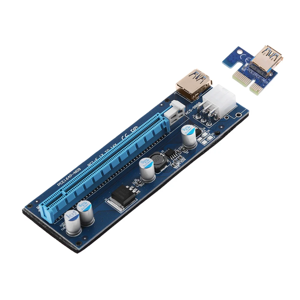pci e pci e express 1x для 16x переходная карта usb 30