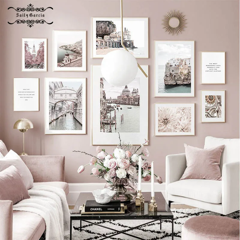 Италия Венеция атрани пляжное здание Пейзаж Плакат винтажная Печать на холсте настенная живопись фотография декор в скандинавском стиле картина Италия Венеция атрани пляжное здание Пейзаж Плакат винтажная Печать на холсте настенная живопись фотография декор в скандинавском стиле картина