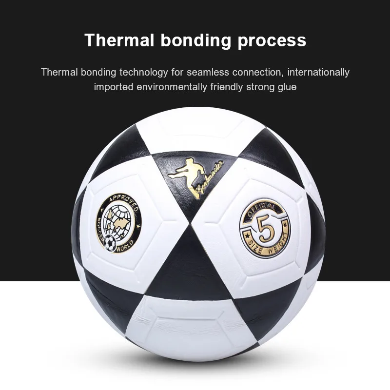 Стандартный Профессиональный Спортивный Футбольный Мяч тренировочная