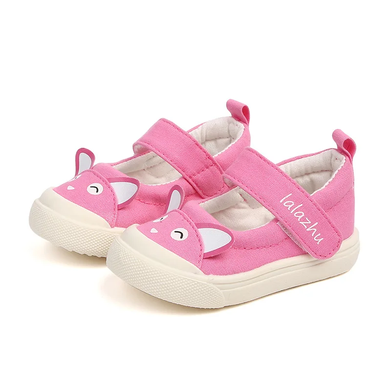 

2020 New Children's Casual Shoes Infant Boys Girls Shoes Candy Color Cartoon Non-slip Wear-resistant Breathable Single Shoes