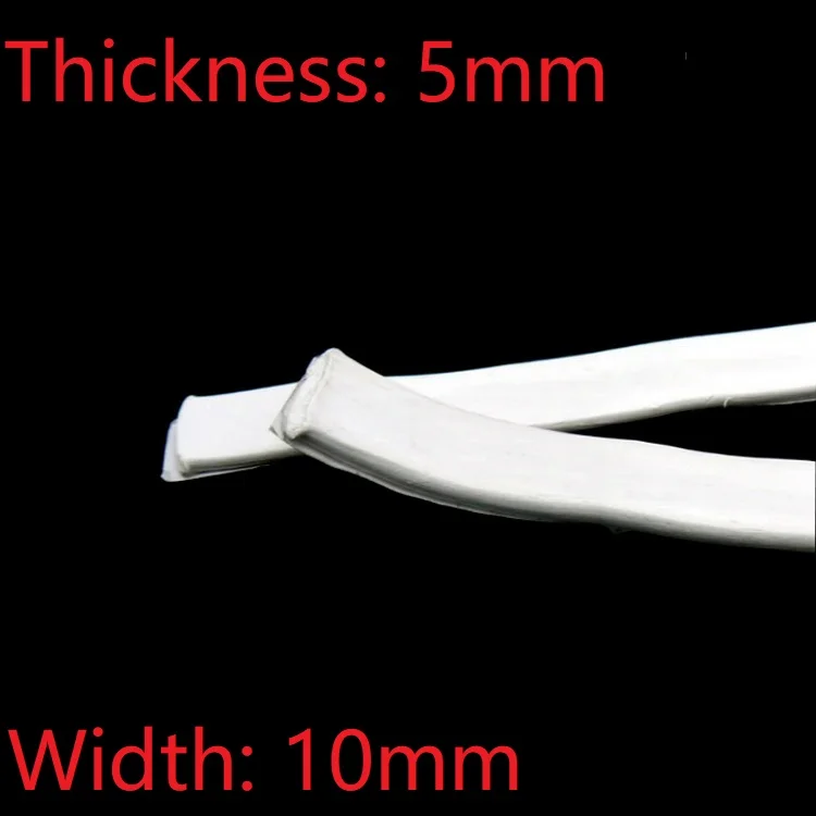 Лента Уплотнительная из пенопласта мягкая лента-ПТФЭ герметик ширина 10 мм для