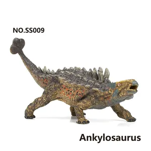 Пластиковая имитация диких животных модель Ankylosaurus коллекция Юрского периода игрушки Фигурка динозавра