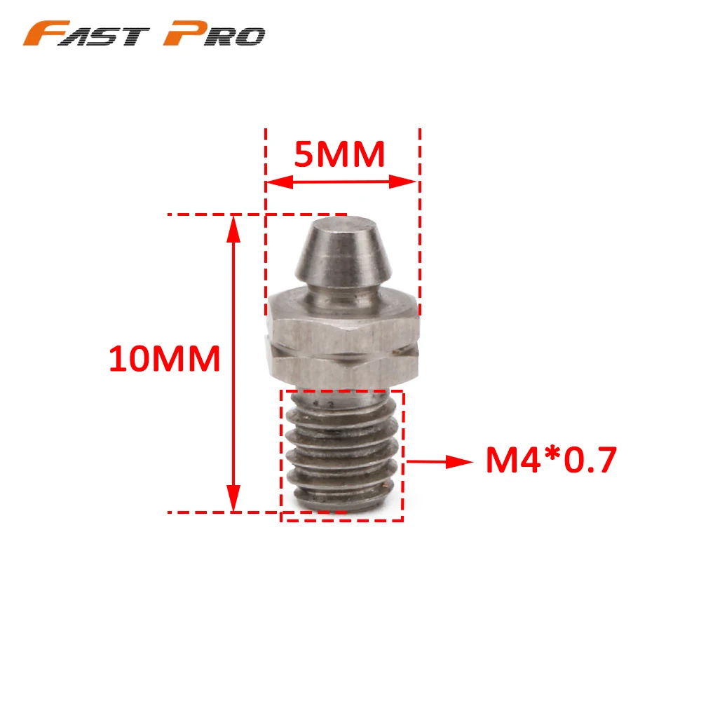 Болты с зубцами M4 * 0 7 10X для KTM CRF YZF WRF KXF KLX RMZ RMX DRZ Aftermarket CNC ножной Peg Pesdal Rest MX Enduro|cnc foot