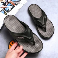 breathable beach men slippers big size 40 45 mans flip flops summer leisure mens shoes lightweight soft sandals zapatillas