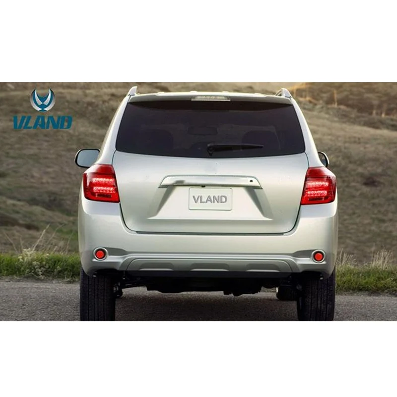 VLAND завод для автомобиля задний светильник HIGHLANDER светодиодный 2008 2009 2010 2011 с