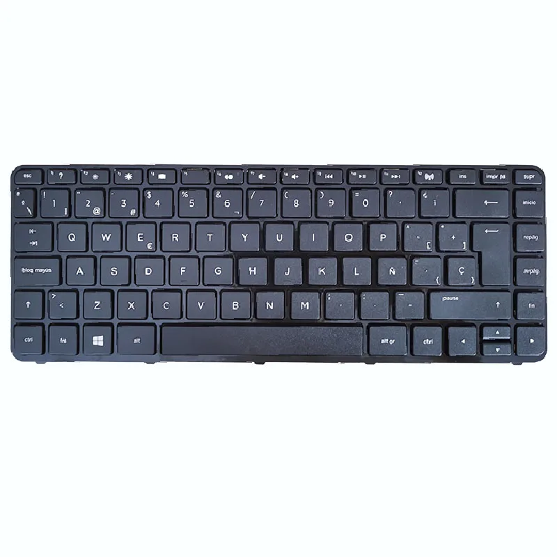 Клавиатура с испанской раскладкой и рамкой для HP Pavilion 14-n 14-n200 14-n003la 14-n009la 14-n013la