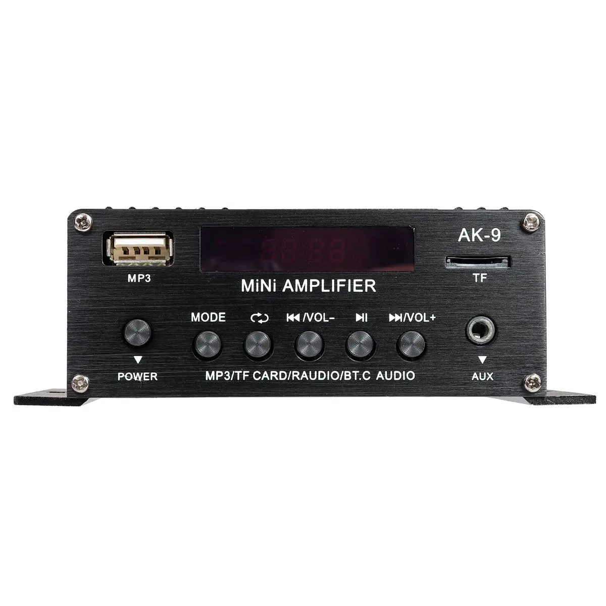 Hi-fi стерео усилитель звука 400 Вт 2*200 для автомобиля и дома сабвуфер цифровой EDR