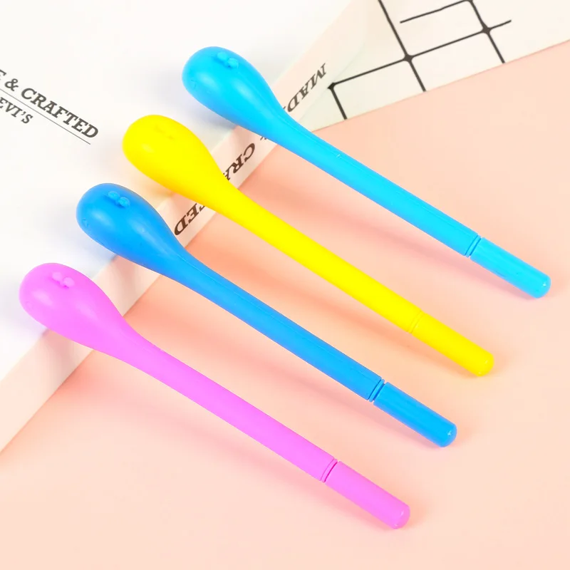 

50PCS Cartoon Stationery Big Whale Gel Pen Cute Cartoon Student Water-based Pen Office Signature PenGel Pens