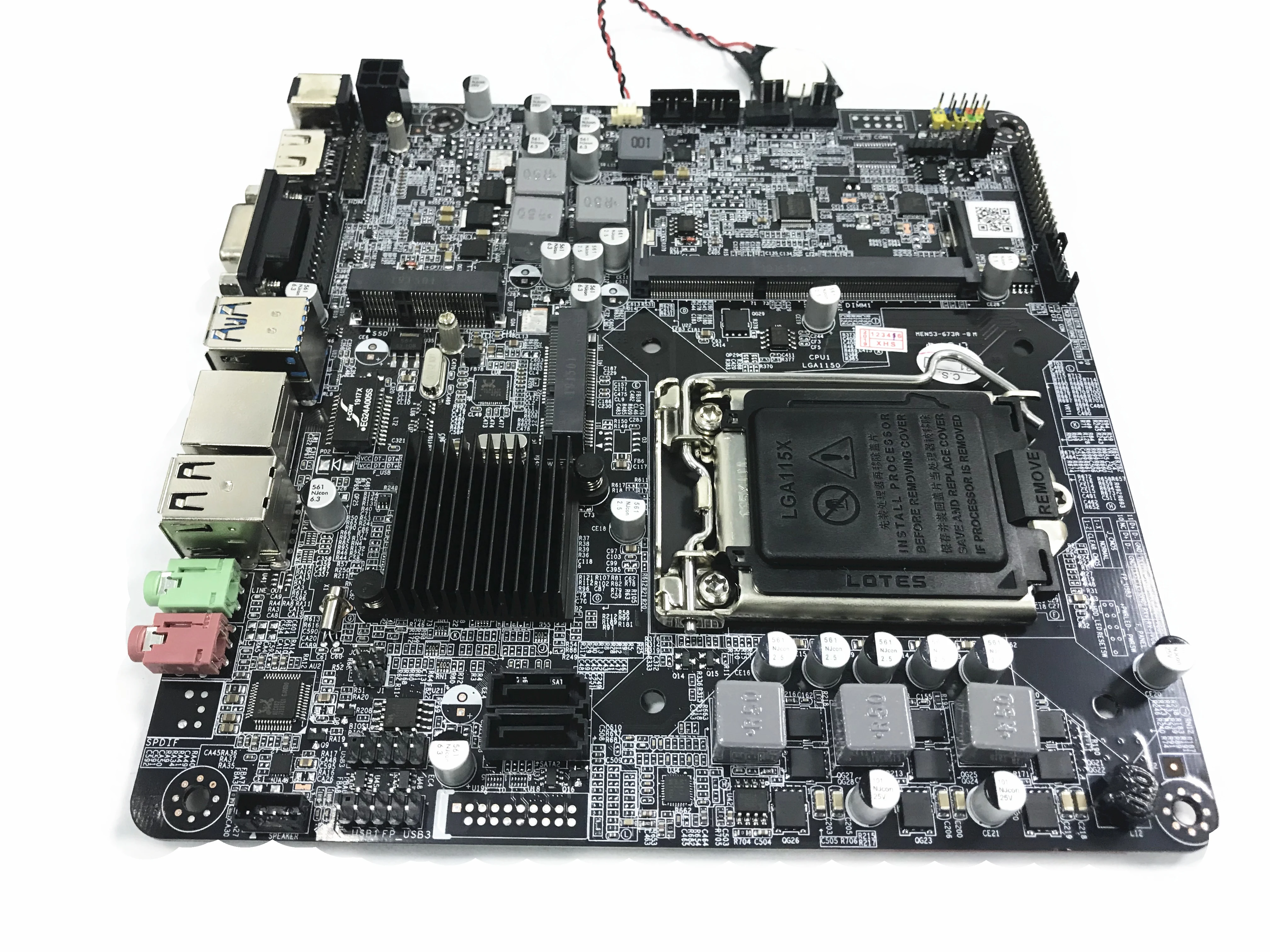 PCWINMAX Mini ITX INTEL материнская плата H81 M3N LGA1150 I3 I5 I7.DDR3|Материнские платы| |