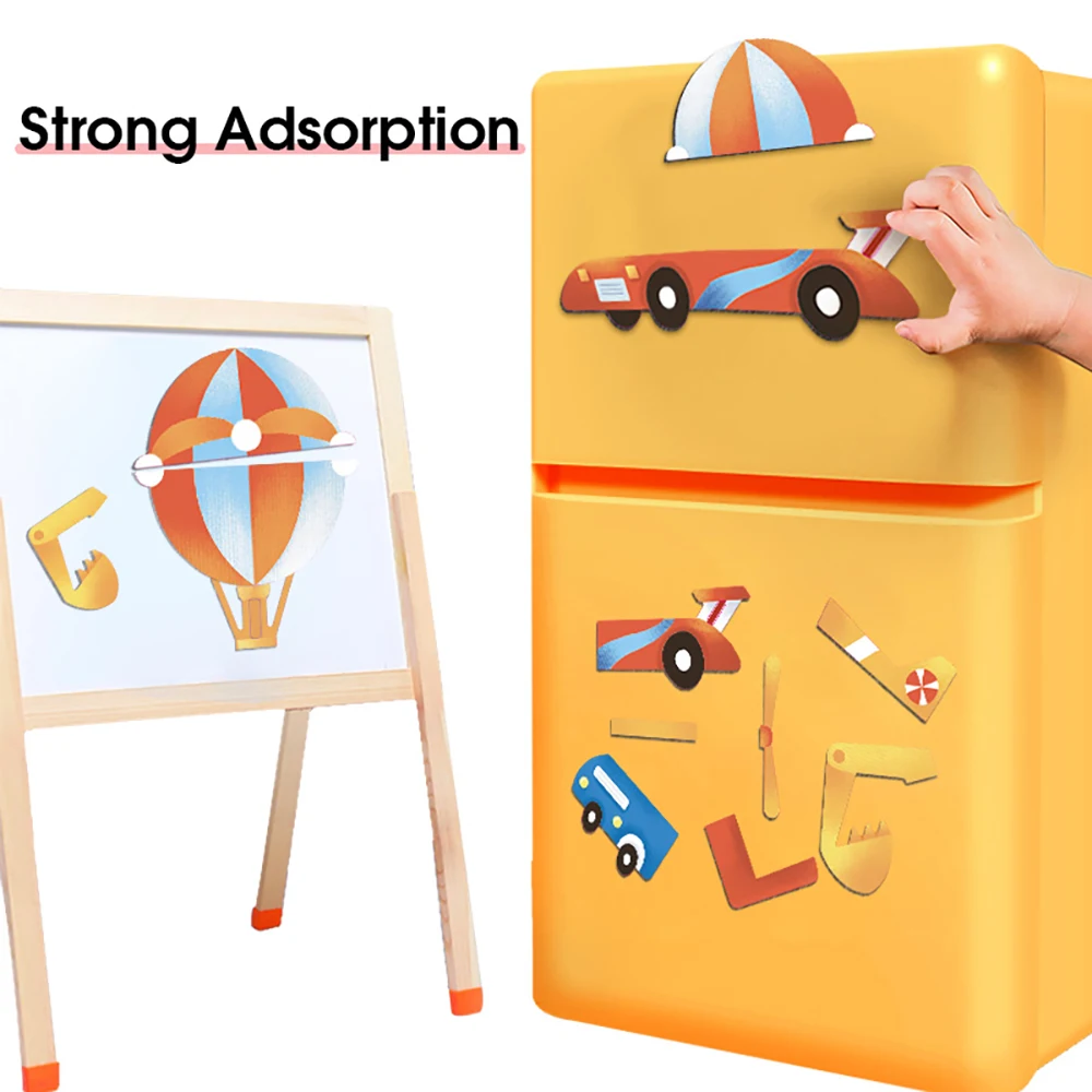 Деревянные 3d Пазлы Landzo игрушки Монтессори обучающая Головоломка сделай сам