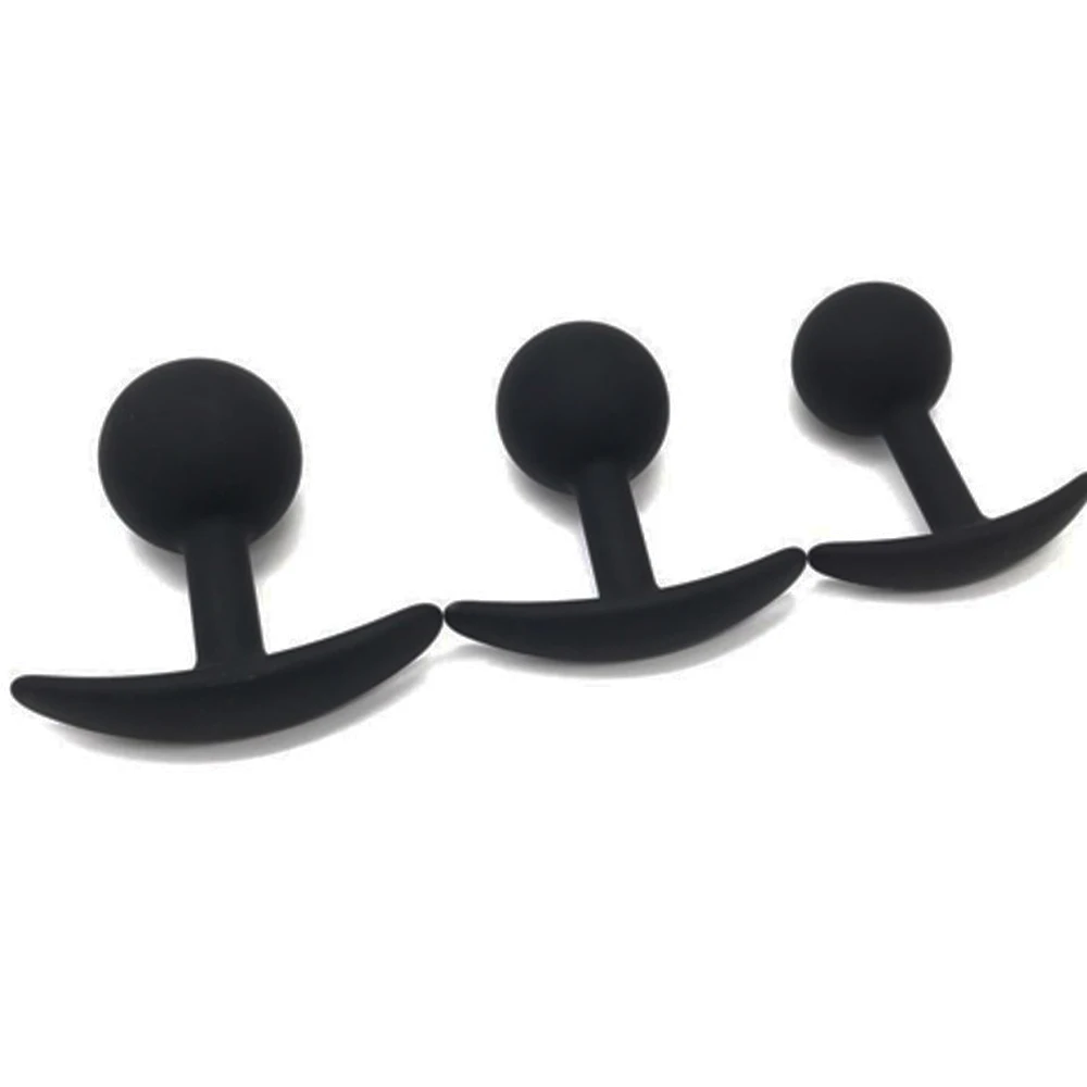 Women Sex Product Silicone Waterproof Inner Bead Anal Plug Metal Ball Hits the Wall Anus Muscles Trainer Toys | Красота и здоровье