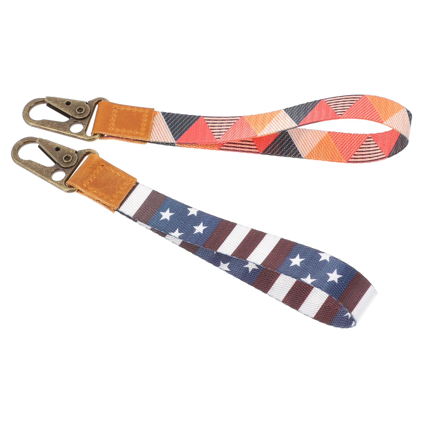 

2Pcs Mobile Phone Lanyard Buckle Cellphone Wrist Strap Short Anti-lost Strap