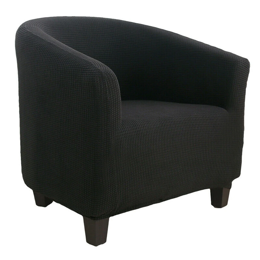 Однотонное эластичное кресло для кофейной ванны моющееся покрытие дивана