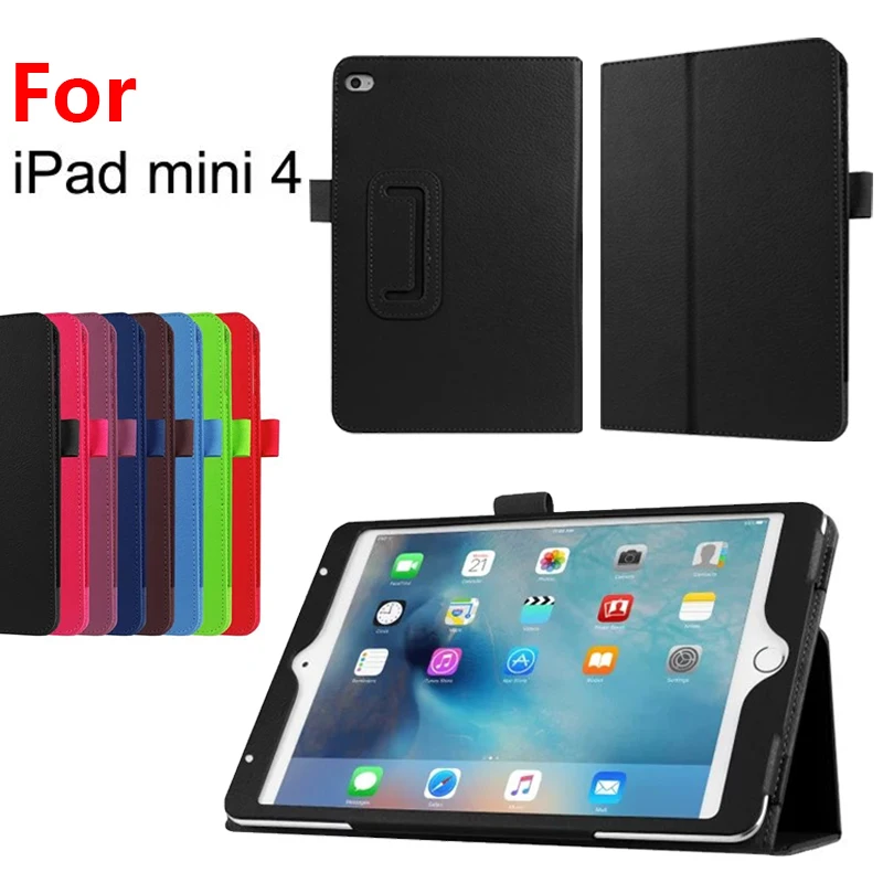 Чехол-подставка для iPad Mini 4 из искусственной кожи | Компьютеры и офис