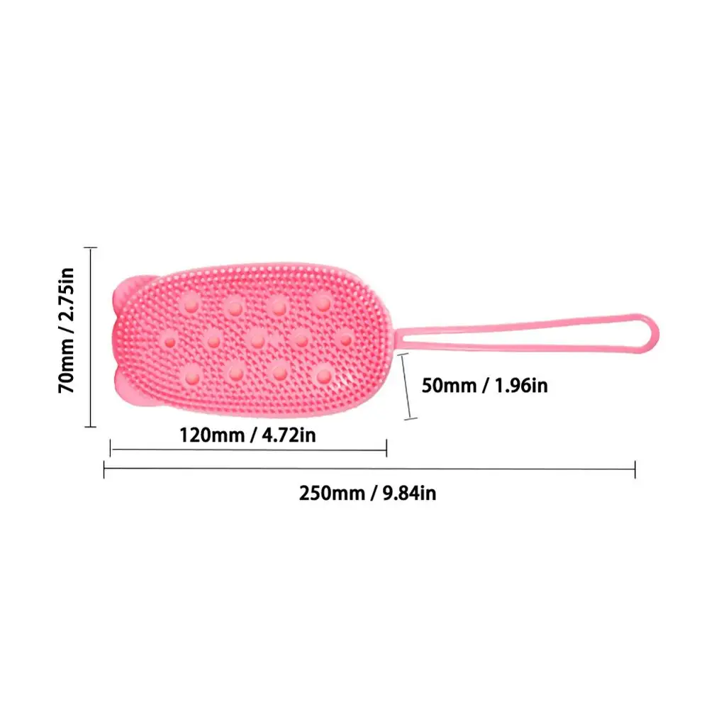 

Bubble Silicone Towels Rubbing Back Mud Bath Brushes Peeling Body Massage Shower Double-sided Scrubber Skin Clean Shower Brushes