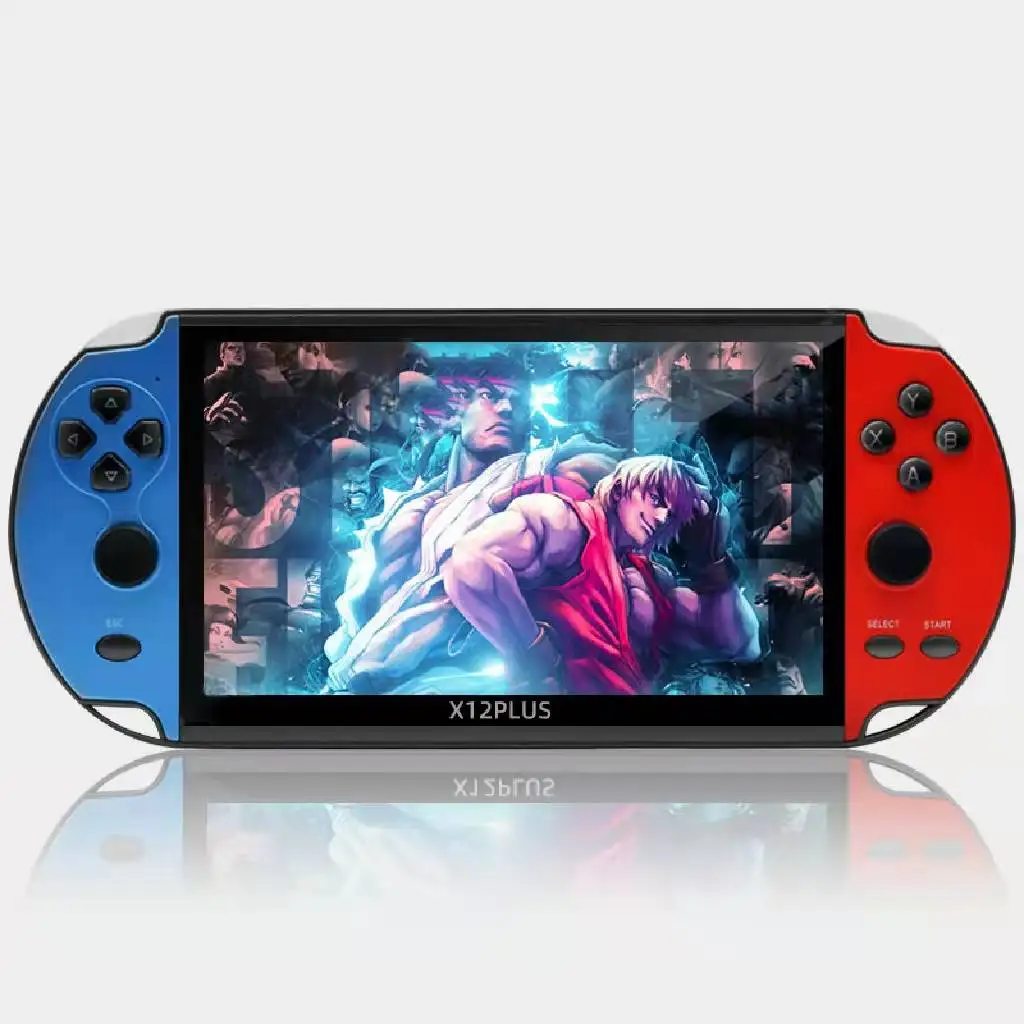 

16G large screen 7-inch X12PLUS handheld game machine FC retro nostalgic PSP handheld double rocker GBA arcade machine