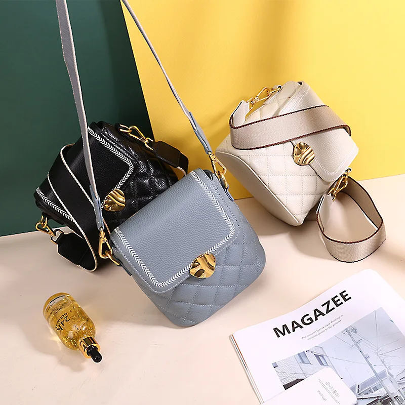 Новая модная сумка из натуральной кожи на плечо женская сумка-мессенджер 2