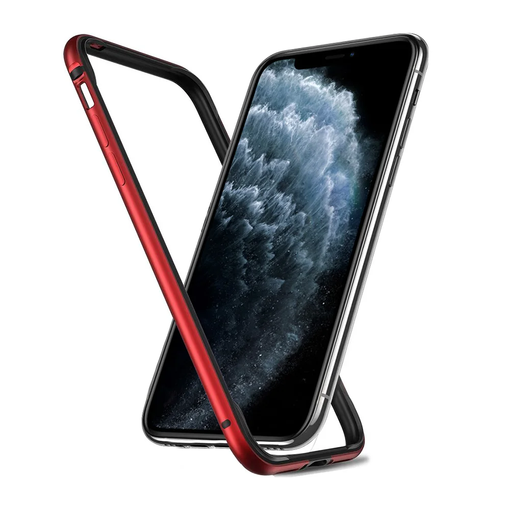Чехол-бампер для Iphone 11 Pro Max XS MAX XR X 7 8 Plus, чехол-бампер, жесткий тонкий бампер, мягкий ТПУ, внутренняя рамка, аксессуары