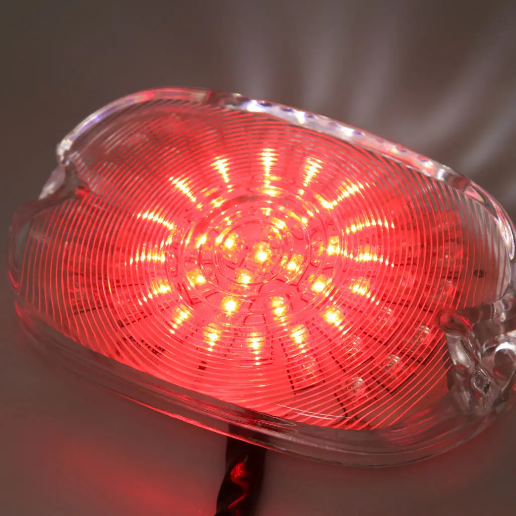 

Motorcycle LED Brake Tail Light Integrated Turn Signals Lamp for Harley