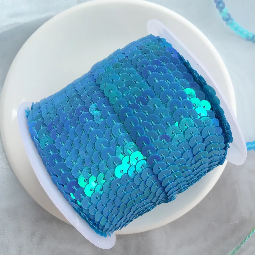 Полоска из ПВХ с блестками 30 метров 6 мм | Дом и сад