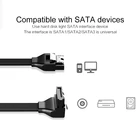 40 см SATA кабель 3,0 для жесткого диска SSD адаптер прямой 90 градусов Sata 3,0: линейный шнур для Asus MSI прямой угол кабель подарок